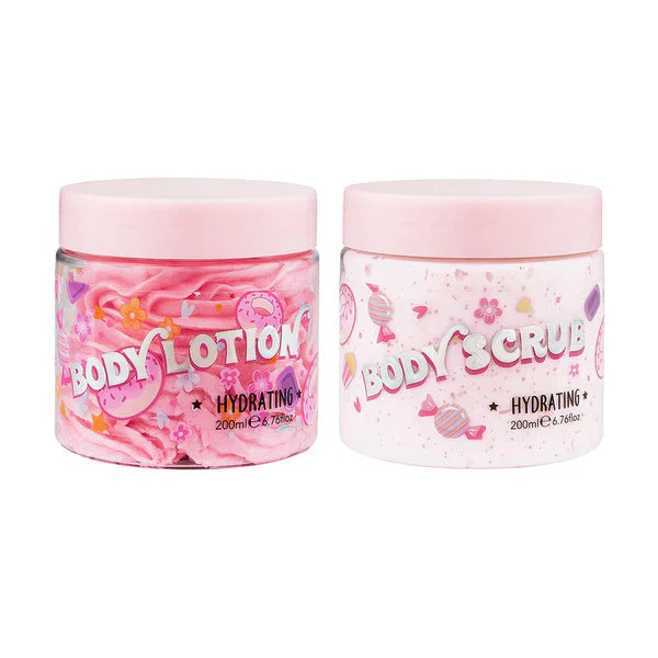 Coffret duo gommage et lotion hydratante