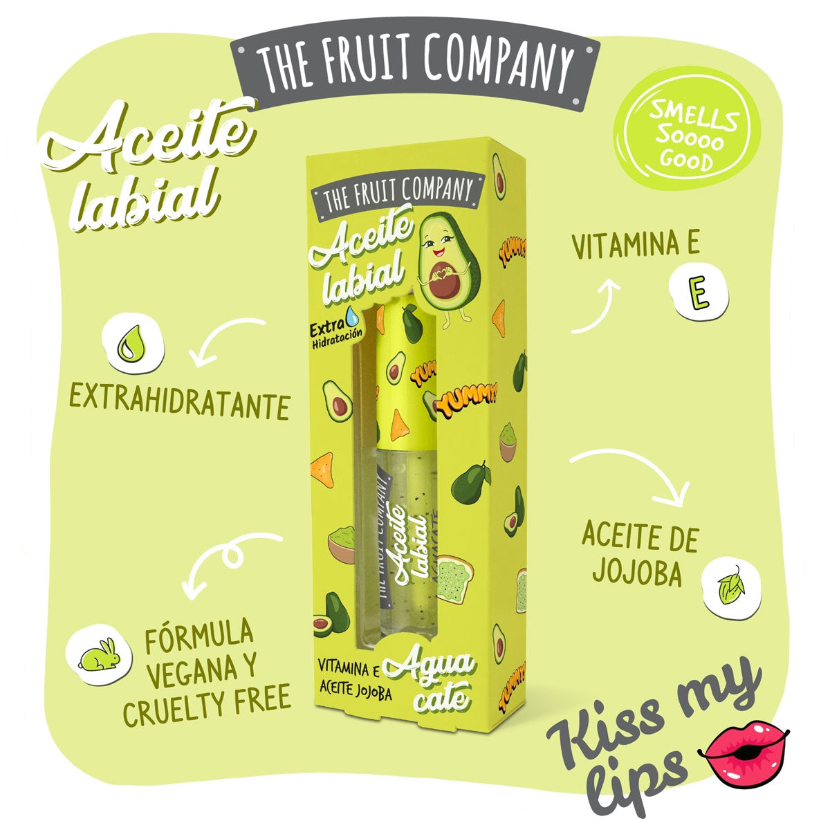 Huile à lèvres - Avocat