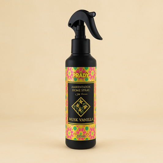 Spray d'ambiance maison, tissu et voiture - Musc Vanille
