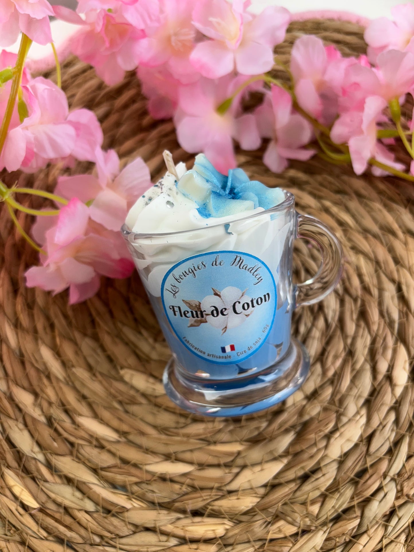 Bougie gourmande - Fleur de coton