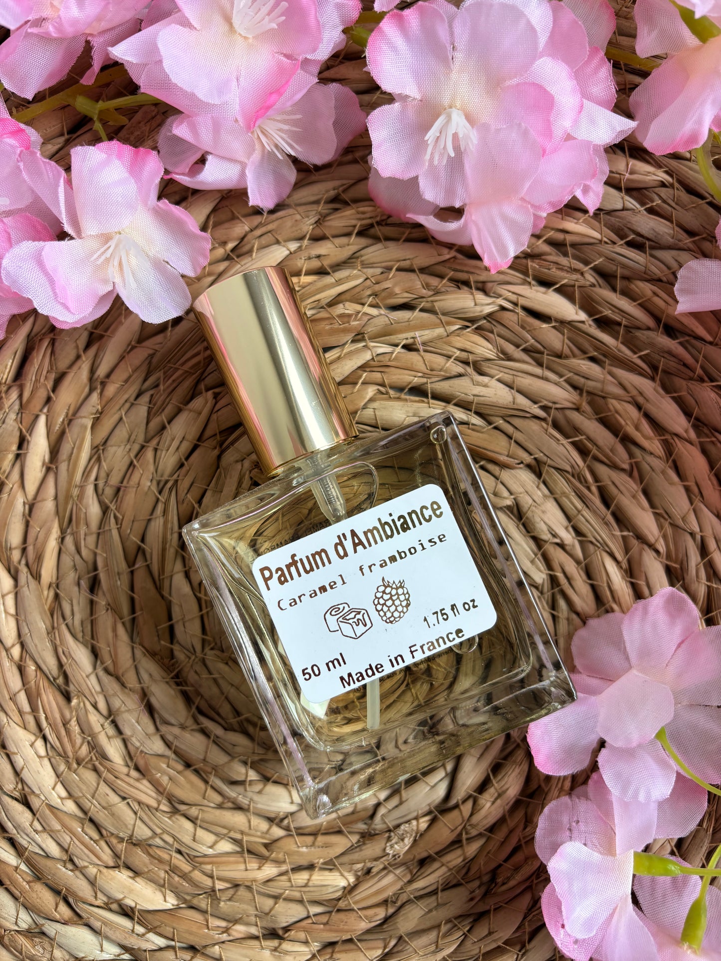 Parfum d’ambiance - Caramel framboise