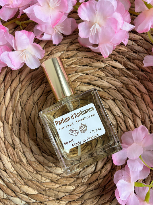 Parfum d’ambiance - Caramel framboise