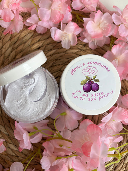 Chantilly gommage - Tarte aux prunes
