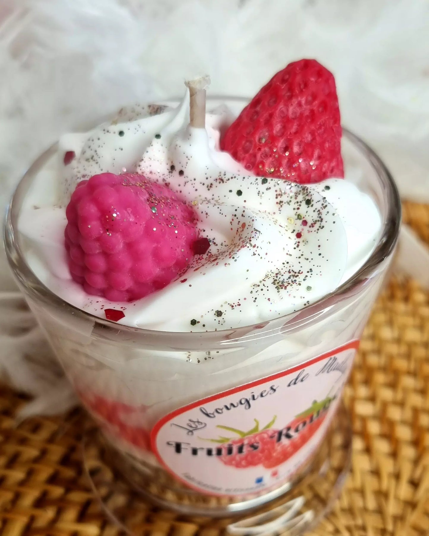 Bougie gourmande - Fruits rouges