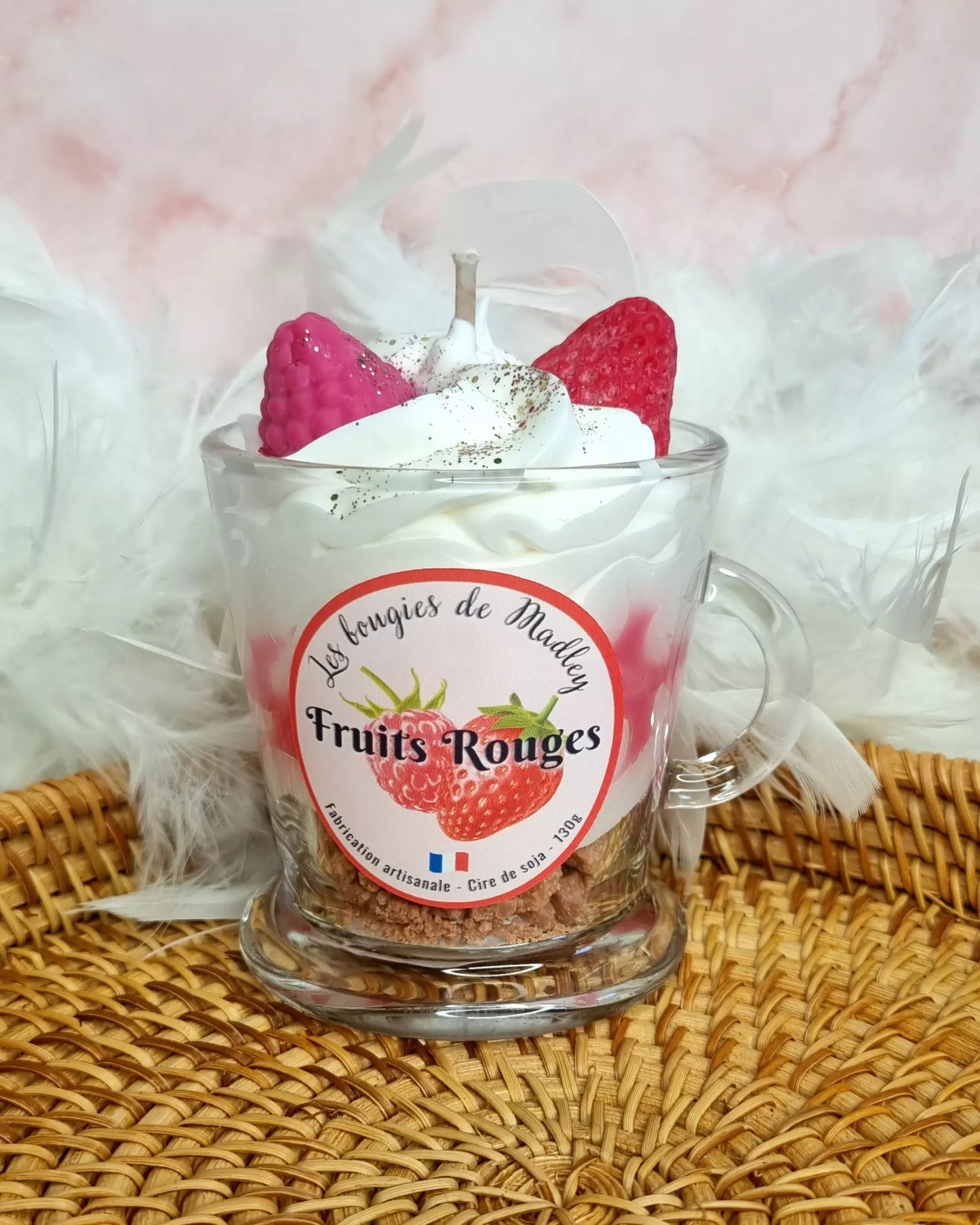 Bougie gourmande - Fruits rouges