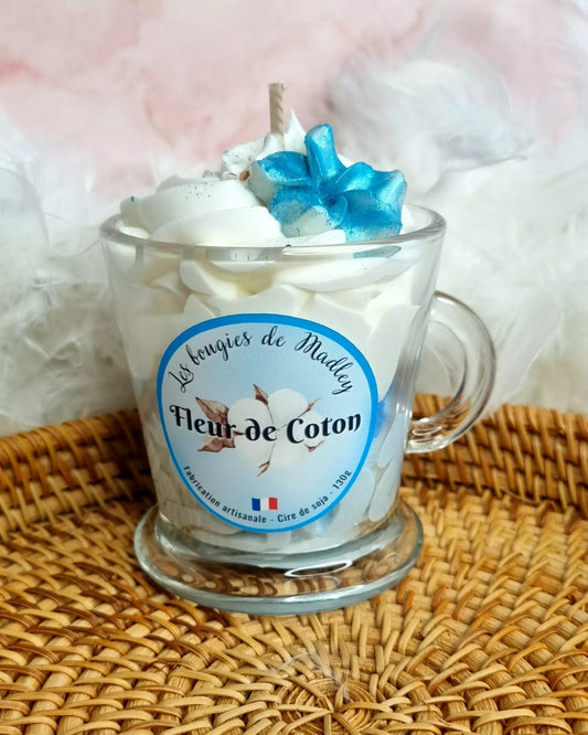 Bougie gourmande - Fleur de coton