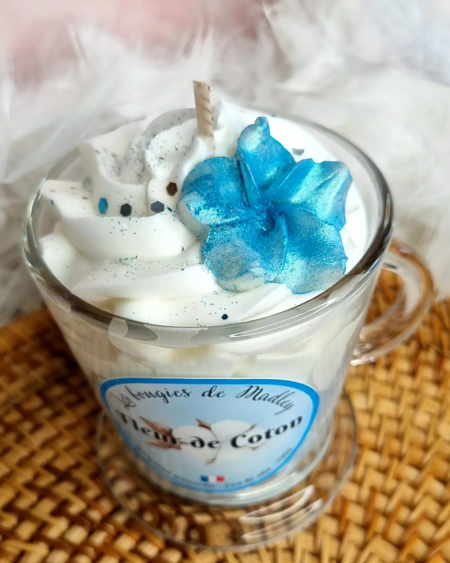 Bougie gourmande - Fleur de coton