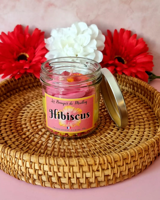 Bougie gourmande - Hibiscus