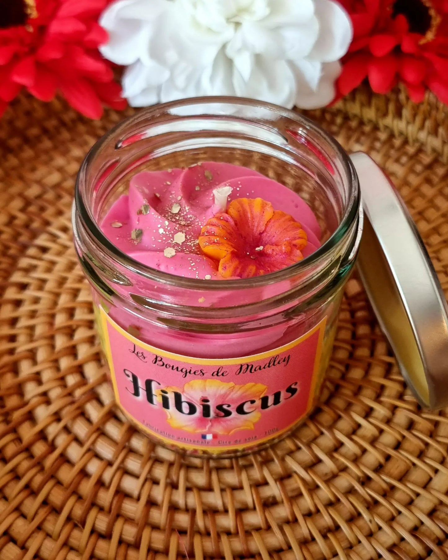 Bougie gourmande - Hibiscus