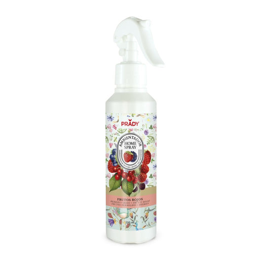 Spray d'ambiance maison, tissu et voiture - Fruits rouges