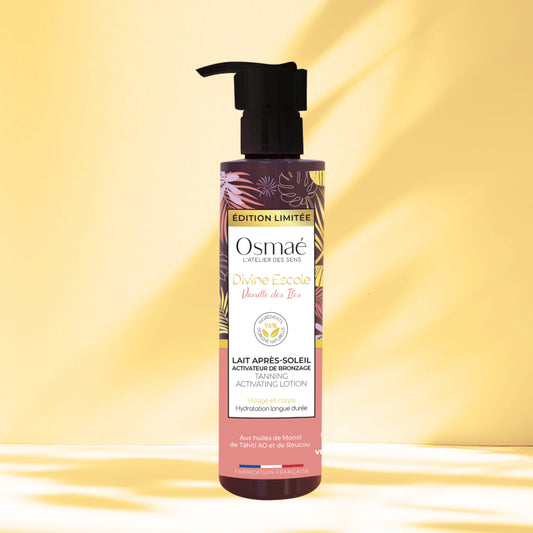 Lait après-soleil - Activateur de bronzage - Vanille des îles